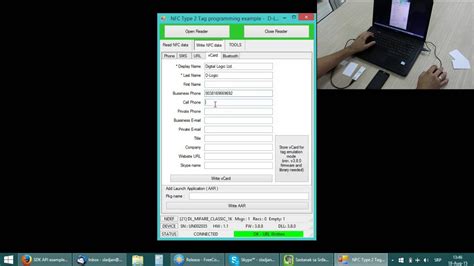 how to write nfc tag android|nfc reader writer software.